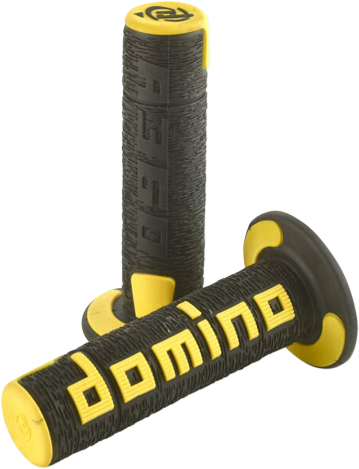 G2 Ergonomics A360 Off-Road Grips, Black/Yellow, Part A36041C4047A7-0