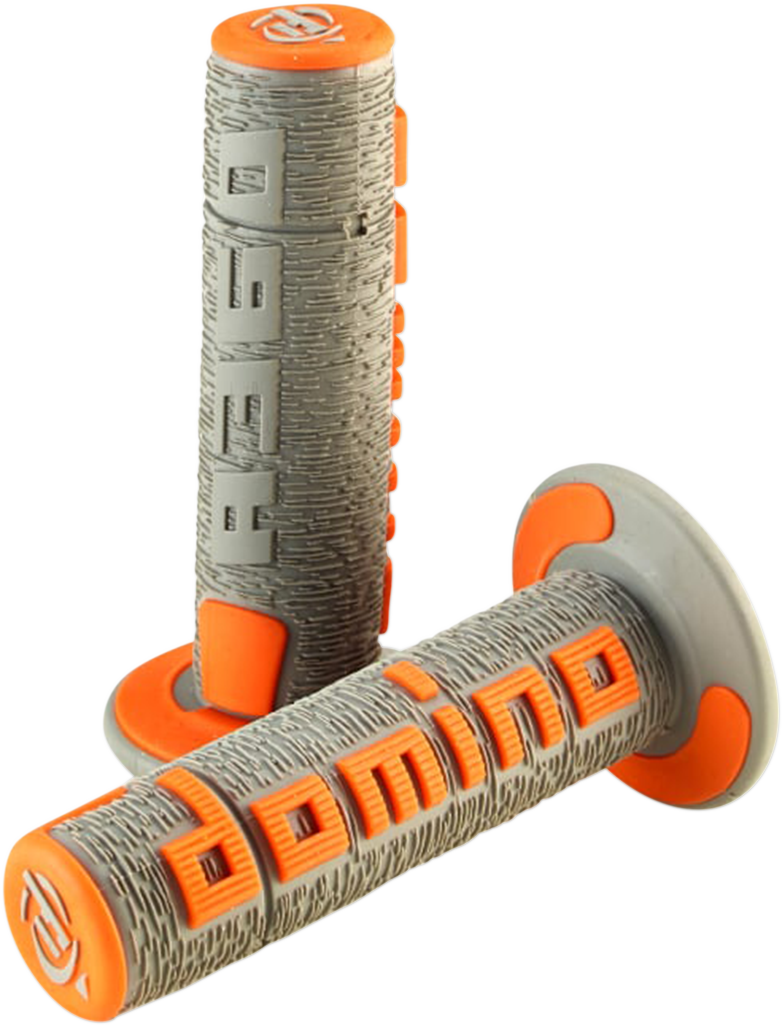 G2 Ergonomics A360 Off-Road Grips, Gray/Orange, Part Number A36041C5245A7-0