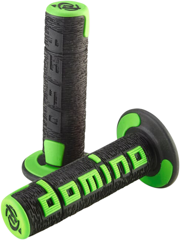 G2 Ergonomics A360 Off-Road Grips Black/Green, Part A36041C4044A7-0