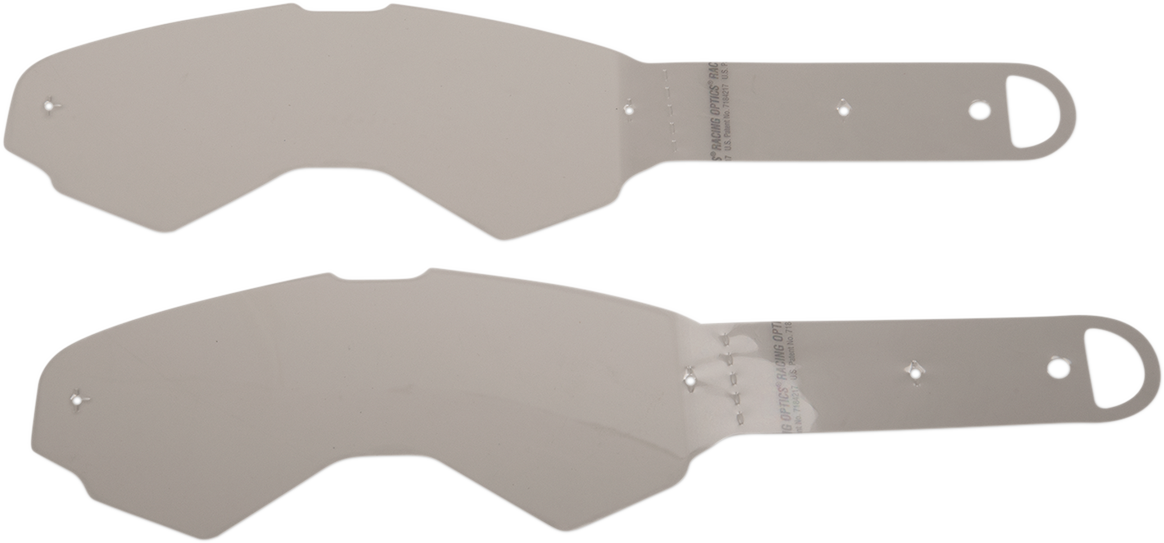 MOOSE OFFROAD XCR Goggle Tear-Offs - Laminated