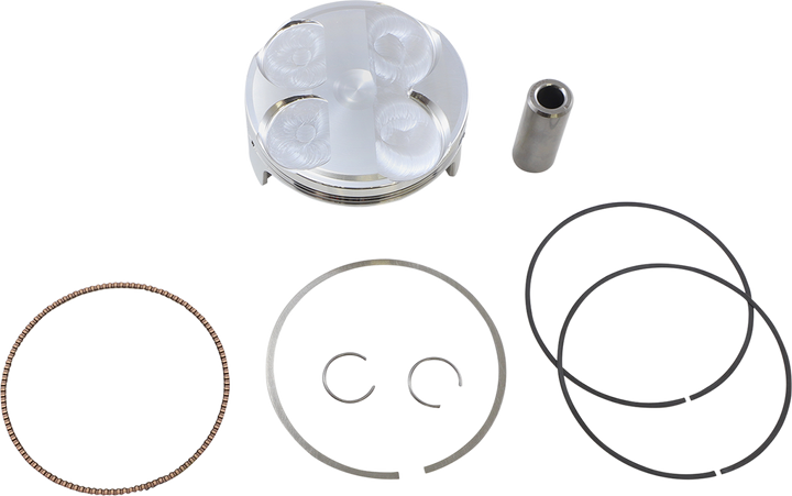 JE Pistons 379029 Piston Kit – 78.00 mm, 14.1:1 Compression Ratio for Kawasaki