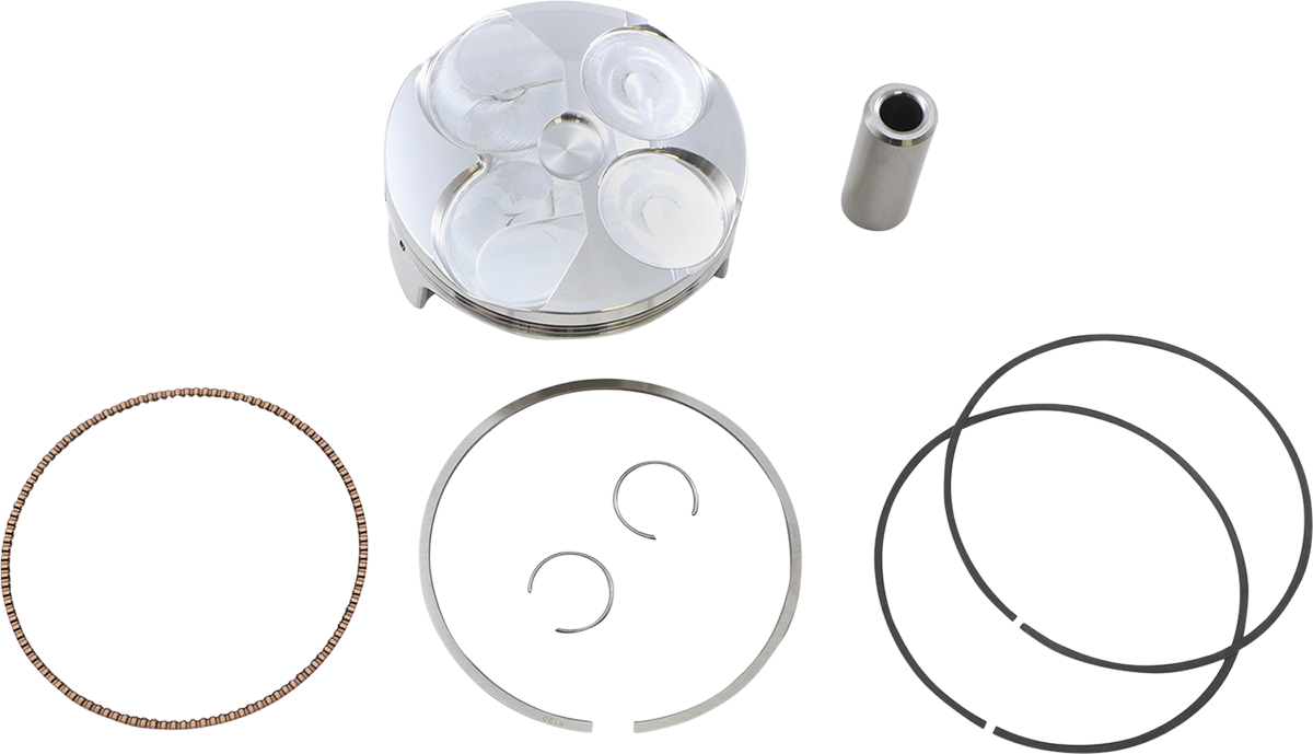 JE Pistons 379030 Piston Kit, 78.00 mm, 14.5:1 Compression Ratio for Kawasaki