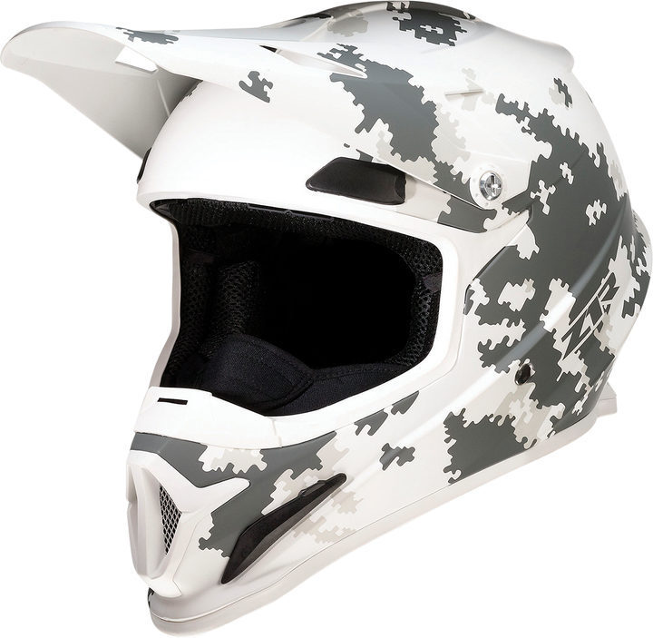 Z1R Rise Snow Helmet – Digi Camo – White/Gray