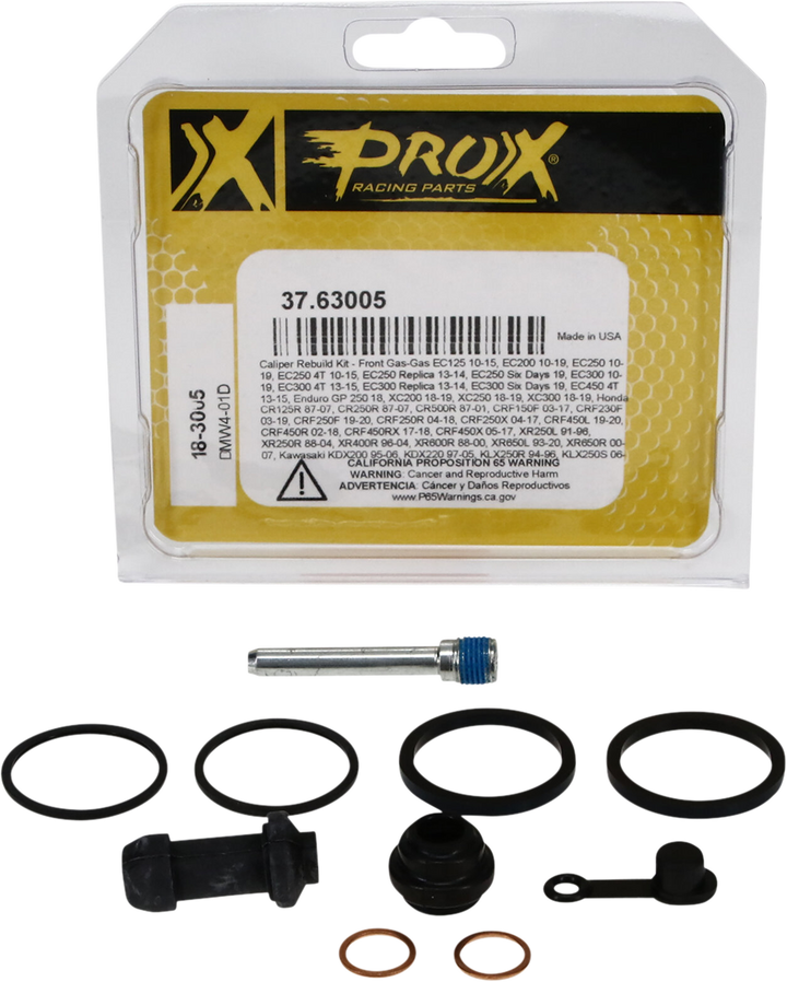 PROX 37.63005 Front Brake Caliper Rebuild Kit