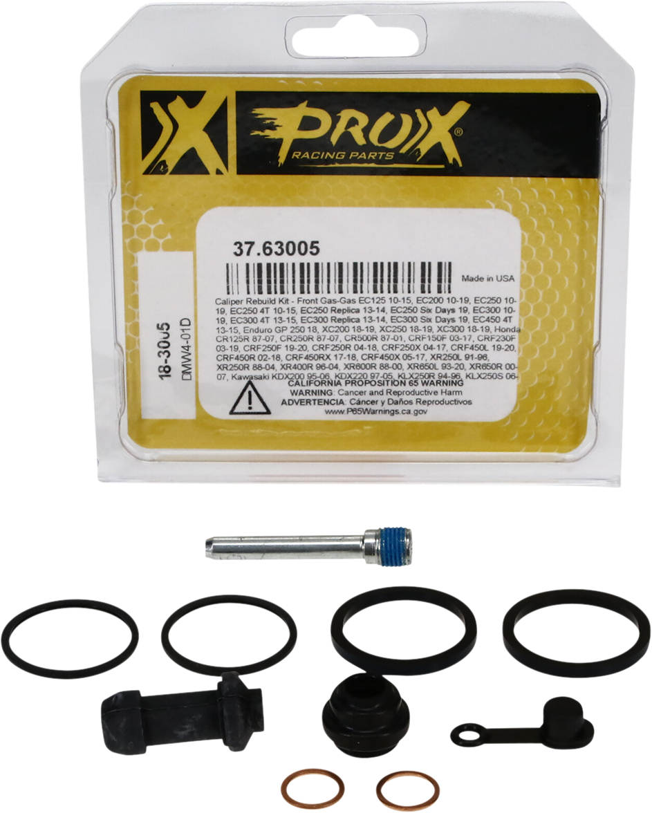 PROX 37.63005 Front Brake Caliper Rebuild Kit