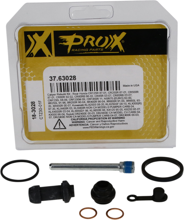 PROX 37.63028 Rear Brake Caliper Rebuild Kit