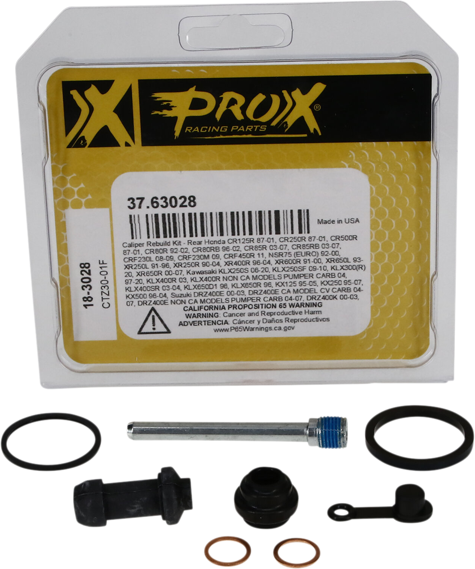 PROX 37.63028 Rear Brake Caliper Rebuild Kit