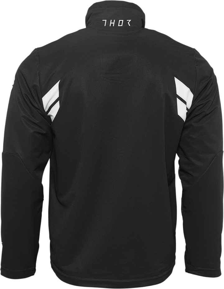 Thor Warmup Jacket - Black/White