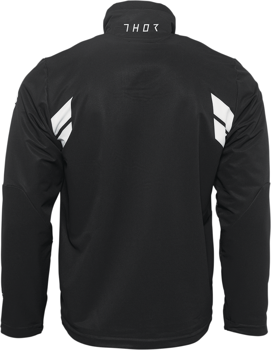 Thor Warmup Jacket - Black/White
