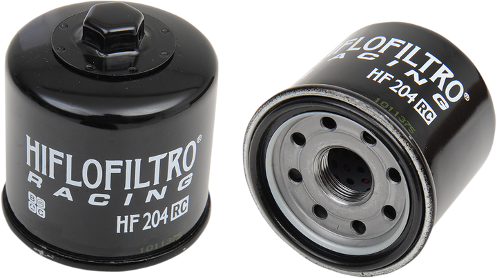 HIFLOFILTRO Racing Oil Filter - Black HF204RC