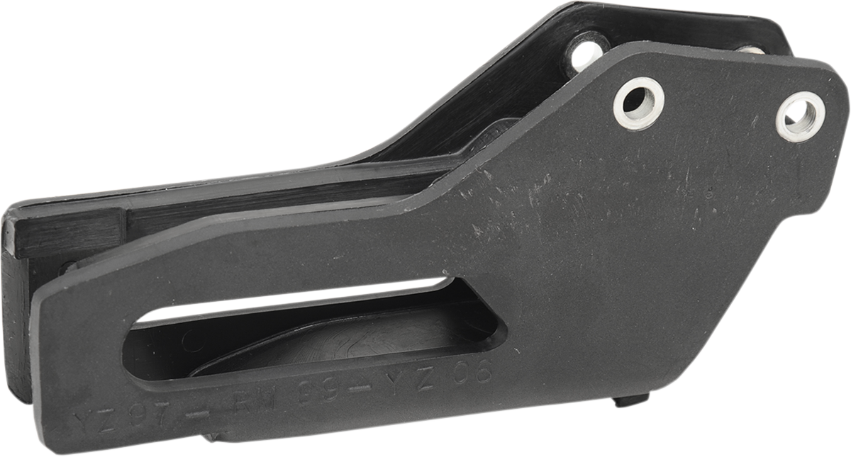 UFO YA03808#001 Chain Guide, Black for Yamaha and Suzuki