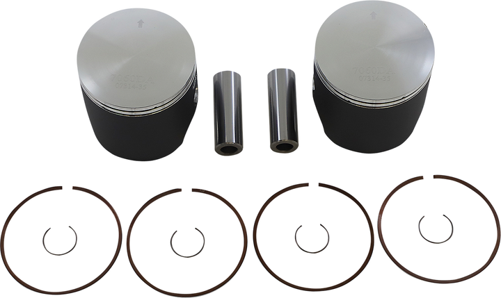 WOSSNER Piston Kit - 81.86 mm - Ski Doo | Lynx K7060DA-2