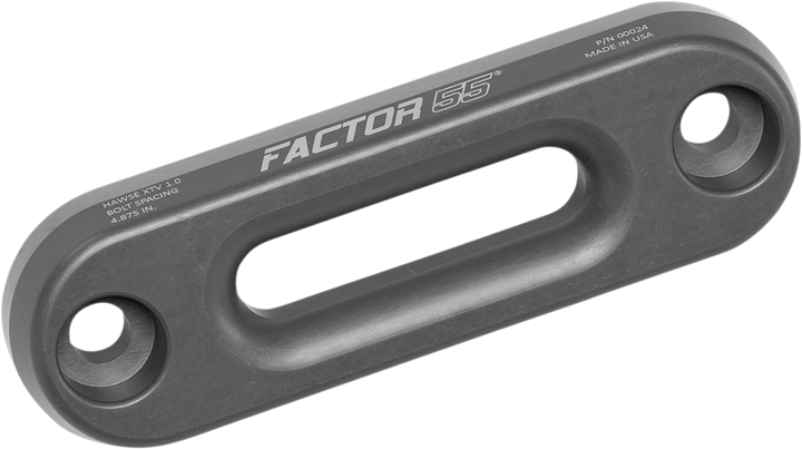 FACTOR 55 Hawse Fairlead - XTV - Gun Metal Gray 00024