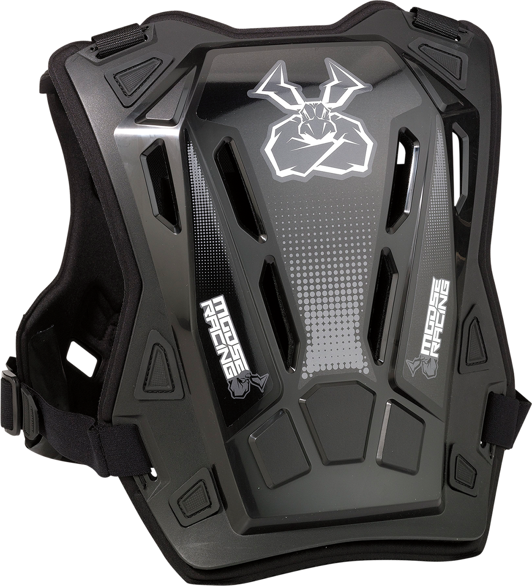 Moose Racing Youth Agroid Chest Guard - Black