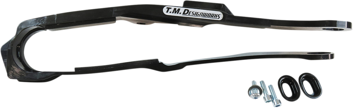 T.M. DESIGNWORKS DCS-H35-BK Chain Slider, Black for Honda