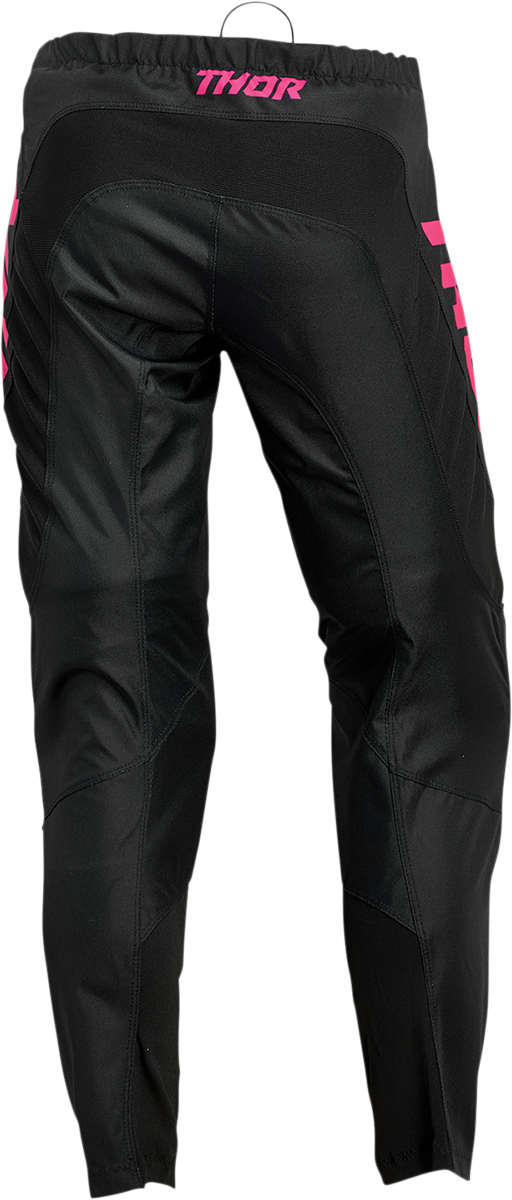 Thor Women's Sector Minimal Pants - Black/Pink Fluo