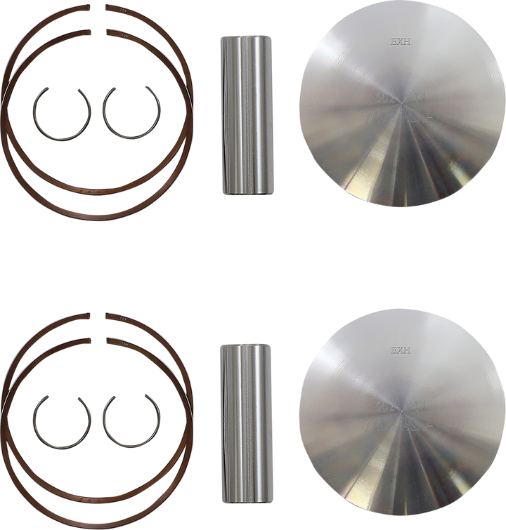 WOSSNER Piston Kit - 73.68 mm - Arctic Cat K7054DA-2