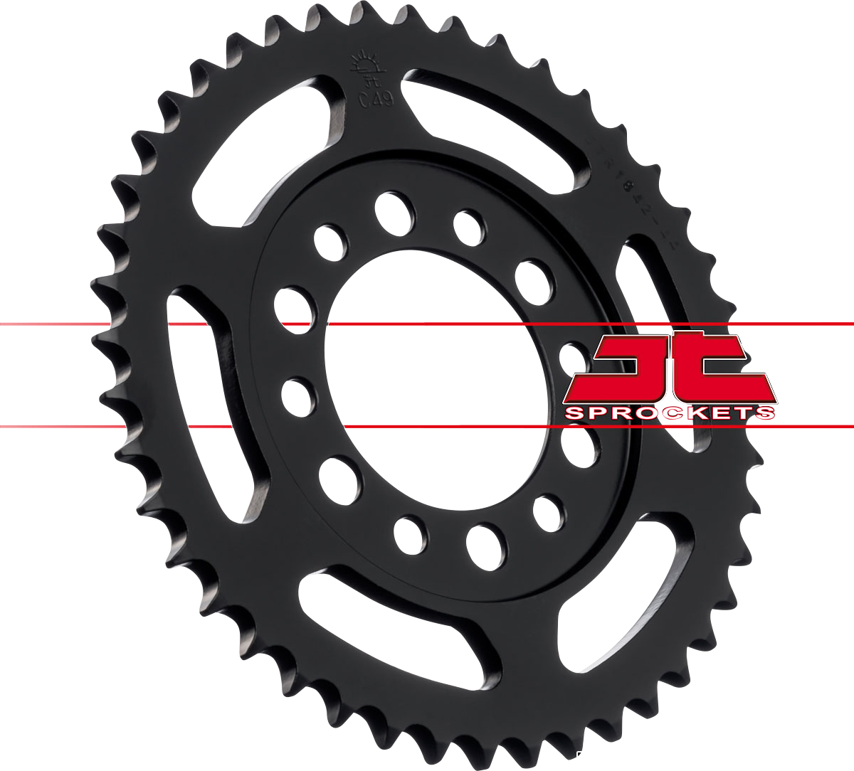 JT Sprockets JTR1842.44 44-Tooth Rear Sprocket for Yamaha