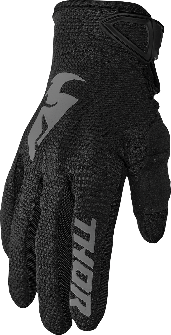 Thor Women's Sector Gloves - Black/Gray