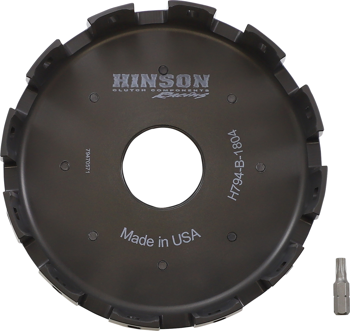 Hinson Racing Heavy-Duty Clutch Basket with Cushions H794-B-1804 for Honda CRF250R/RX