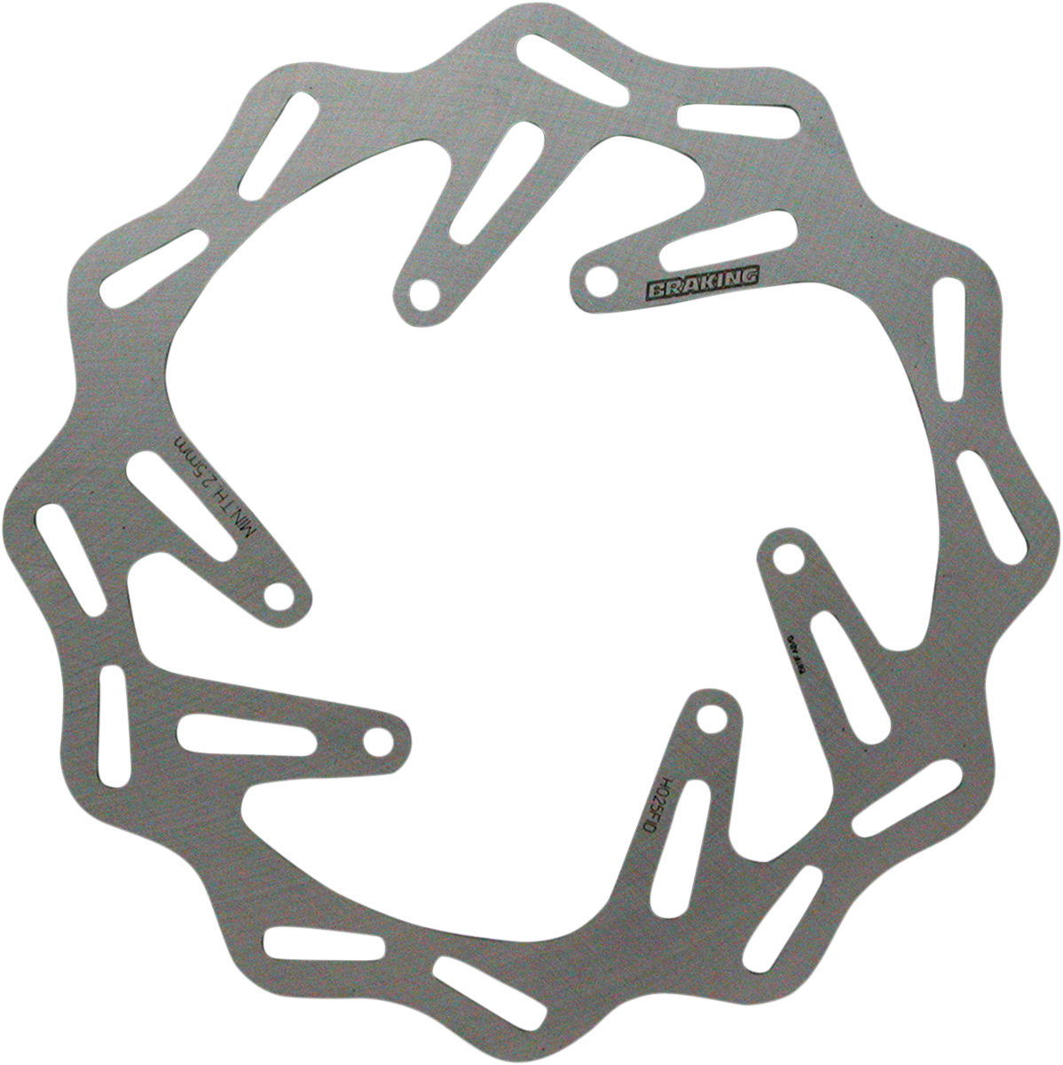 BRAKING WF4104 Front Brake Rotor for Honda