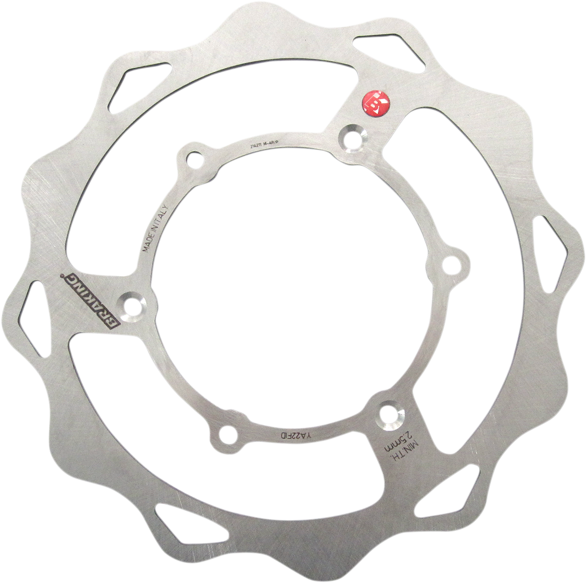 BRAKING YA22FID Front Brake Rotor for Suzuki and Yamaha Motorcycles