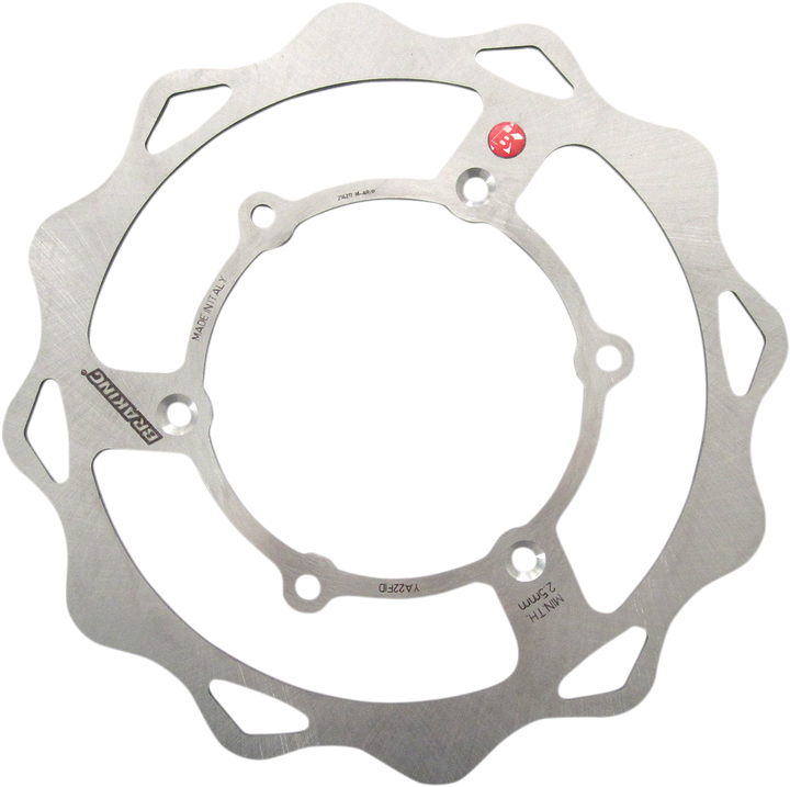 BRAKING YA22FID Front Brake Rotor for Suzuki and Yamaha Motorcycles
