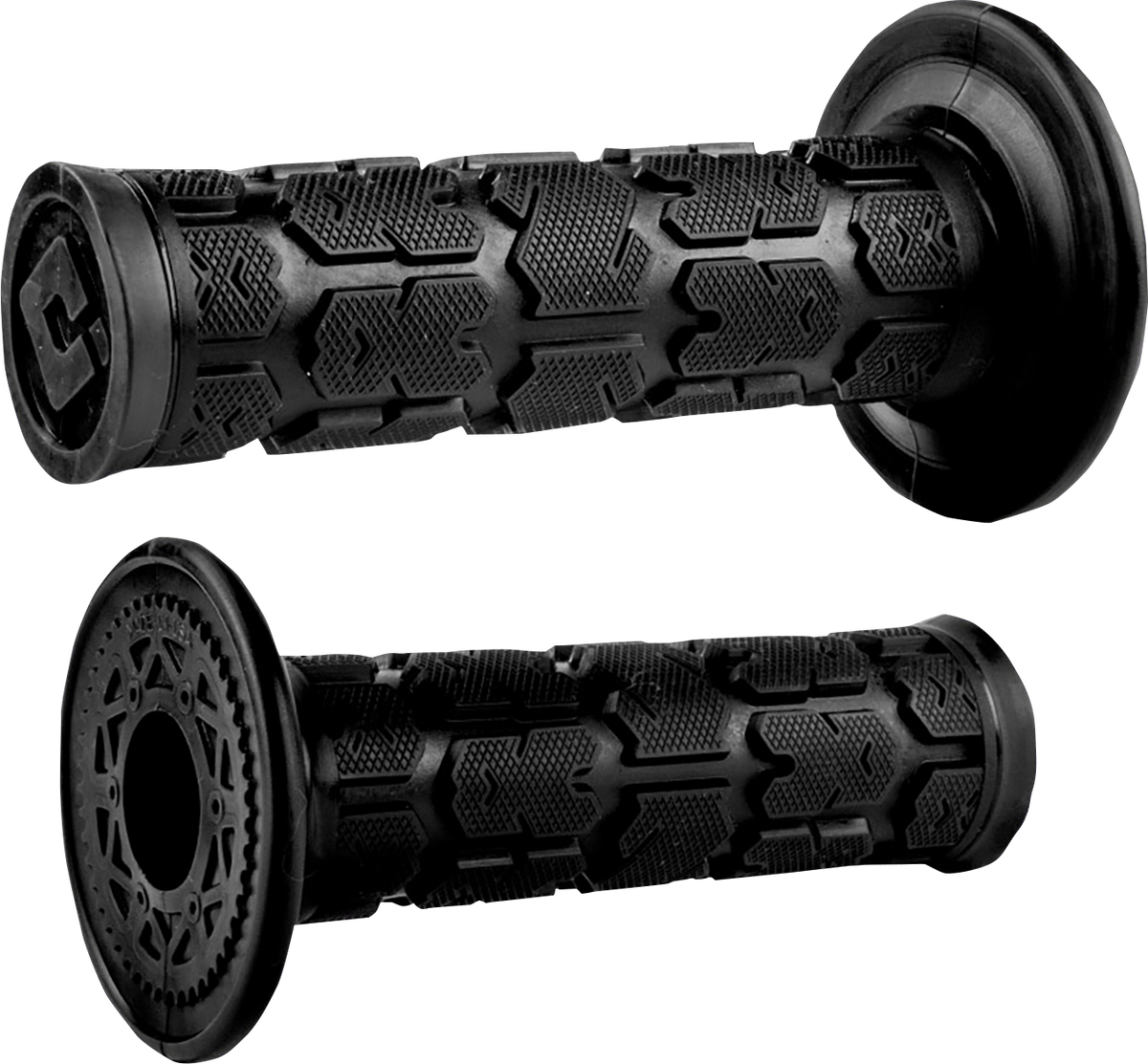 ODI Rogue MX Single-Ply Motorcycle Grips, Black - H03RGB
