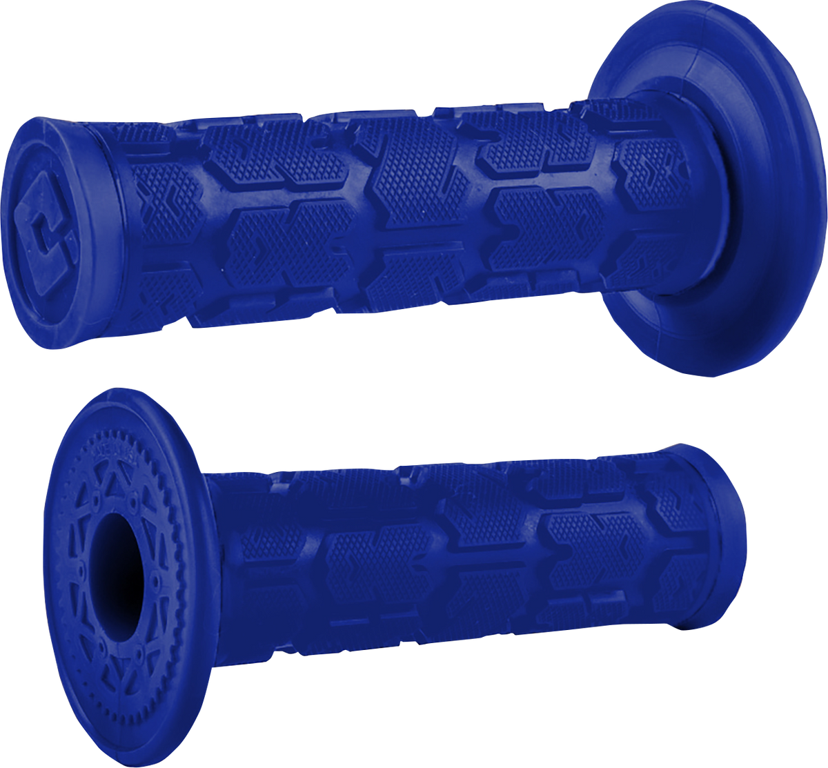 ODI Rogue MX Single Ply Grips - Blue, H03RGU