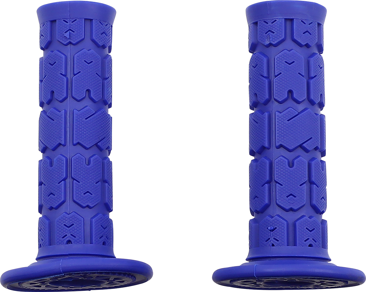 ODI Rogue MX Single Ply Grips - Blue, H03RGU