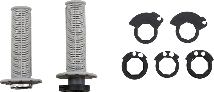 ODI DirtControl V2 Lock-On Grips, Gray, Part Number B36MPG-S