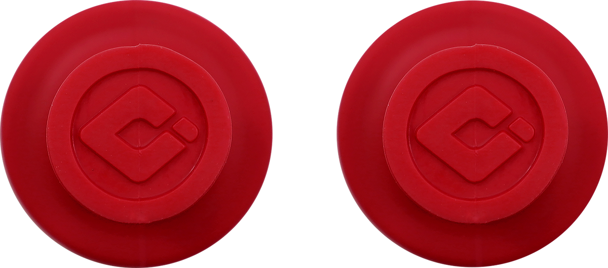 ODI Rogue MX Single Ply Grips, Red, H03RGR