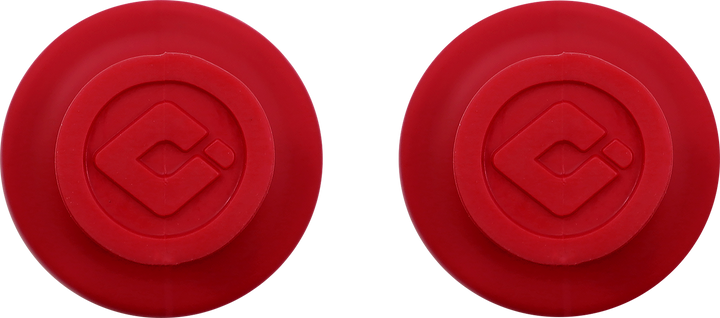 ODI Rogue MX Single Ply Grips, Red, H03RGR