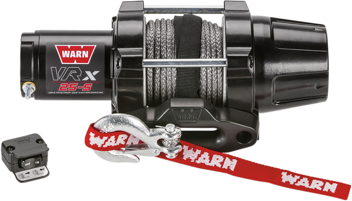 WARN VRX 25-S Winch - Handlebar Rocker Switch - Synthetic Rope - 50' 101020