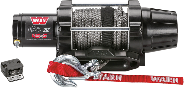WARN VRX 45-S Winch - Dash-mounted Rocker Switch - Synthetic Rope - 50' 101040