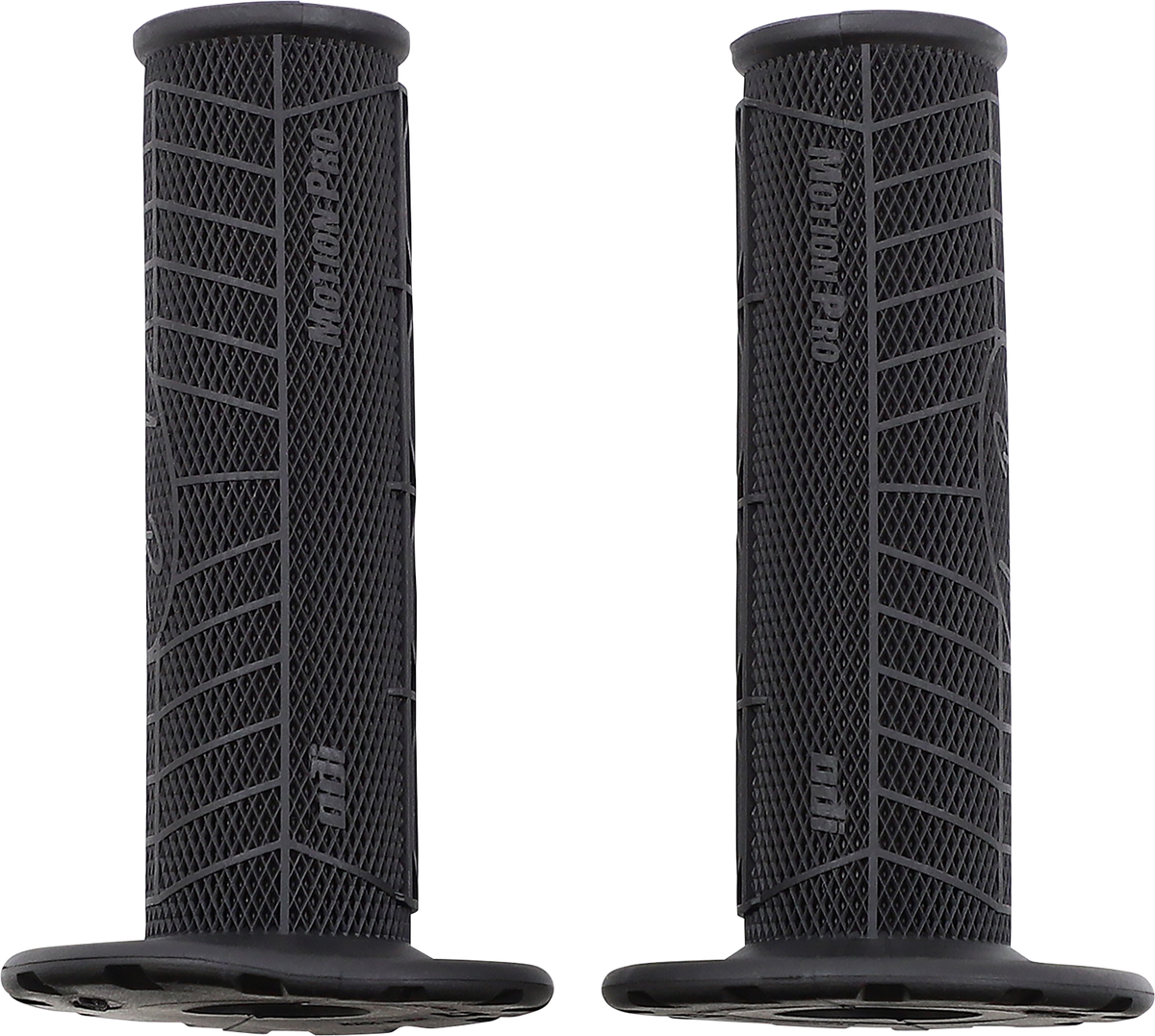 ODI DirtControl II Slip-On Motorcycle Grips, Black, B01MPB