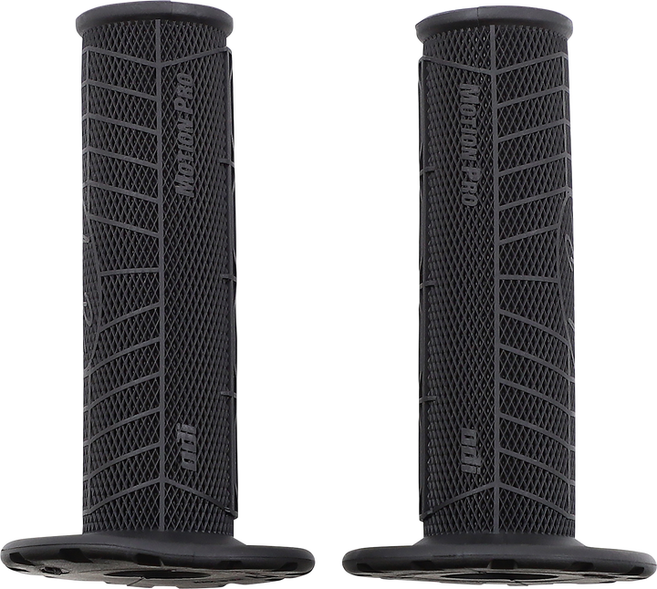 ODI DirtControl II Slip-On Motorcycle Grips, Black, B01MPB