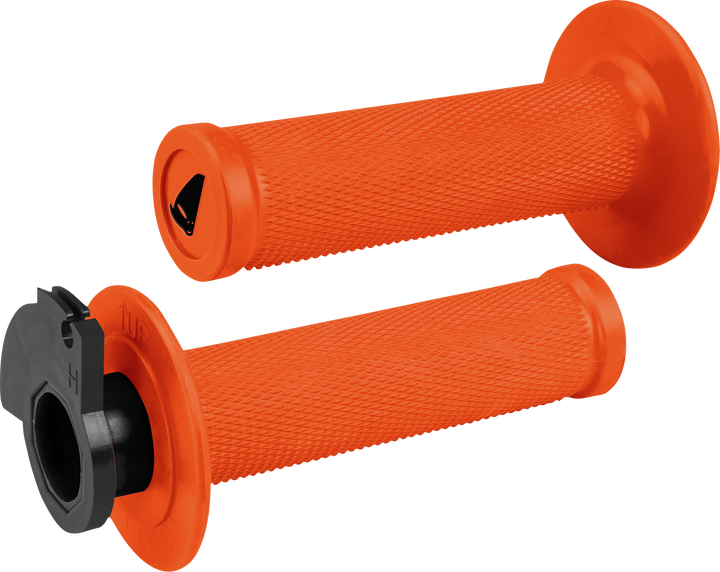 UFO Lock-On Motorcycle Grips, Orange, MA01828#F