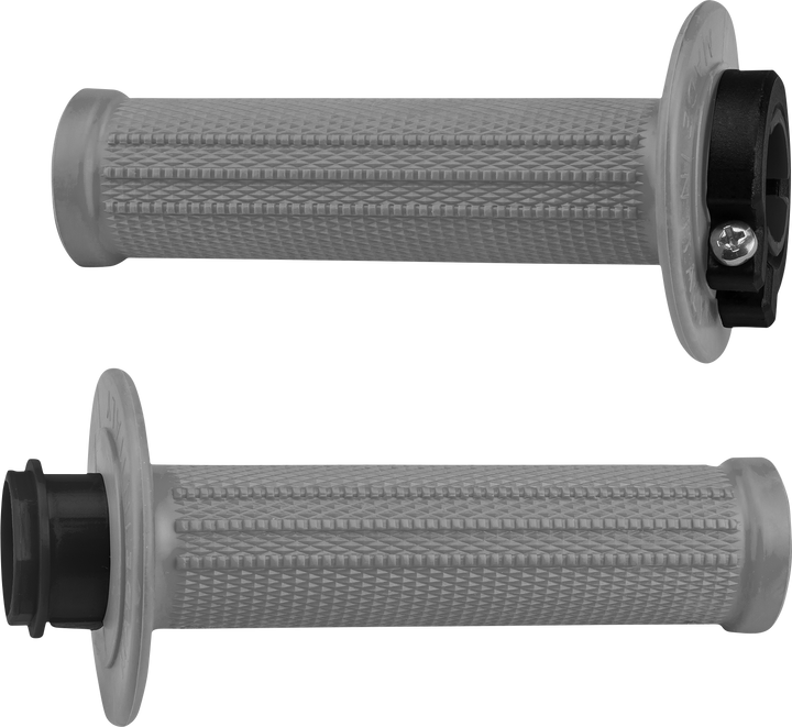 UFO Lock-On Motorcycle Grips, Gray, MA01828#E
