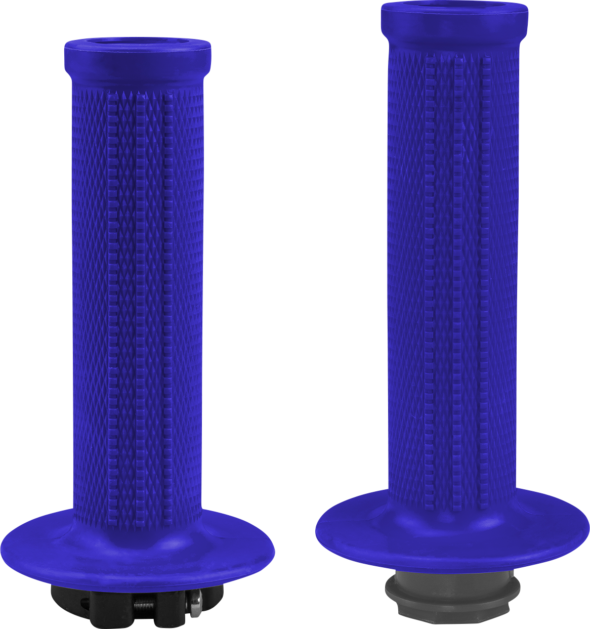UFO MA01828#C Blue Lock-On Motorcycle Grips