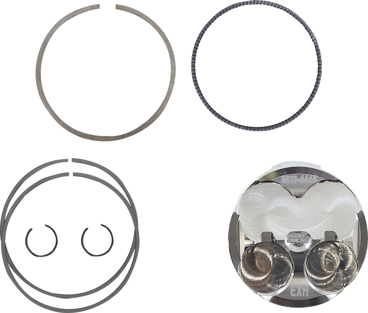 Moose Offroad MP2044C Piston Kit, 66.00 mm for Honda