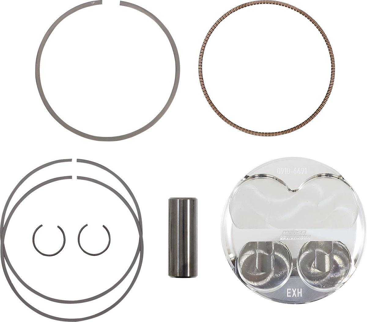 Moose Offroad MPX3050C Piston Kit, 77.00 mm, Kawasaki