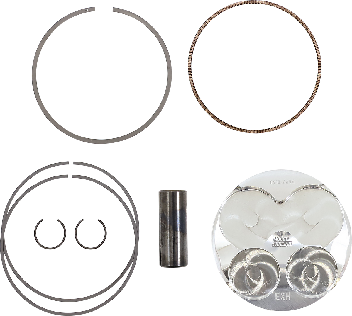 Moose Offroad MPX1090C Piston Kit, 77.00 mm for Yamaha