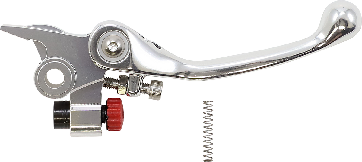MOOSE OFFROAD Flex FG Forged 6061-T6 Brake Lever, Silver, H07-6903BS