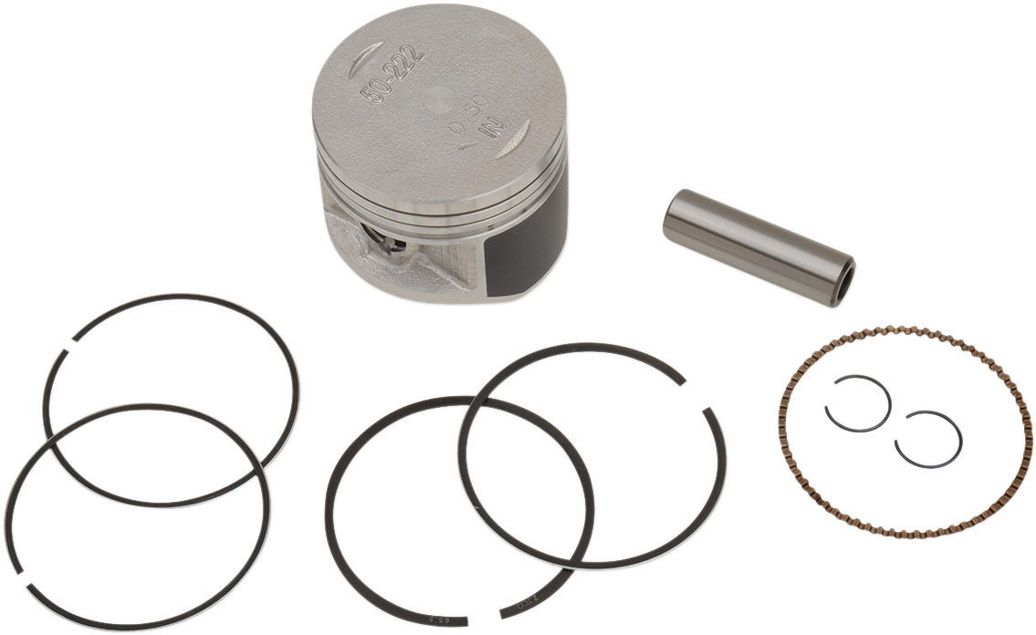 WSM 50-222K Piston Kit, 65.00 mm, Honda