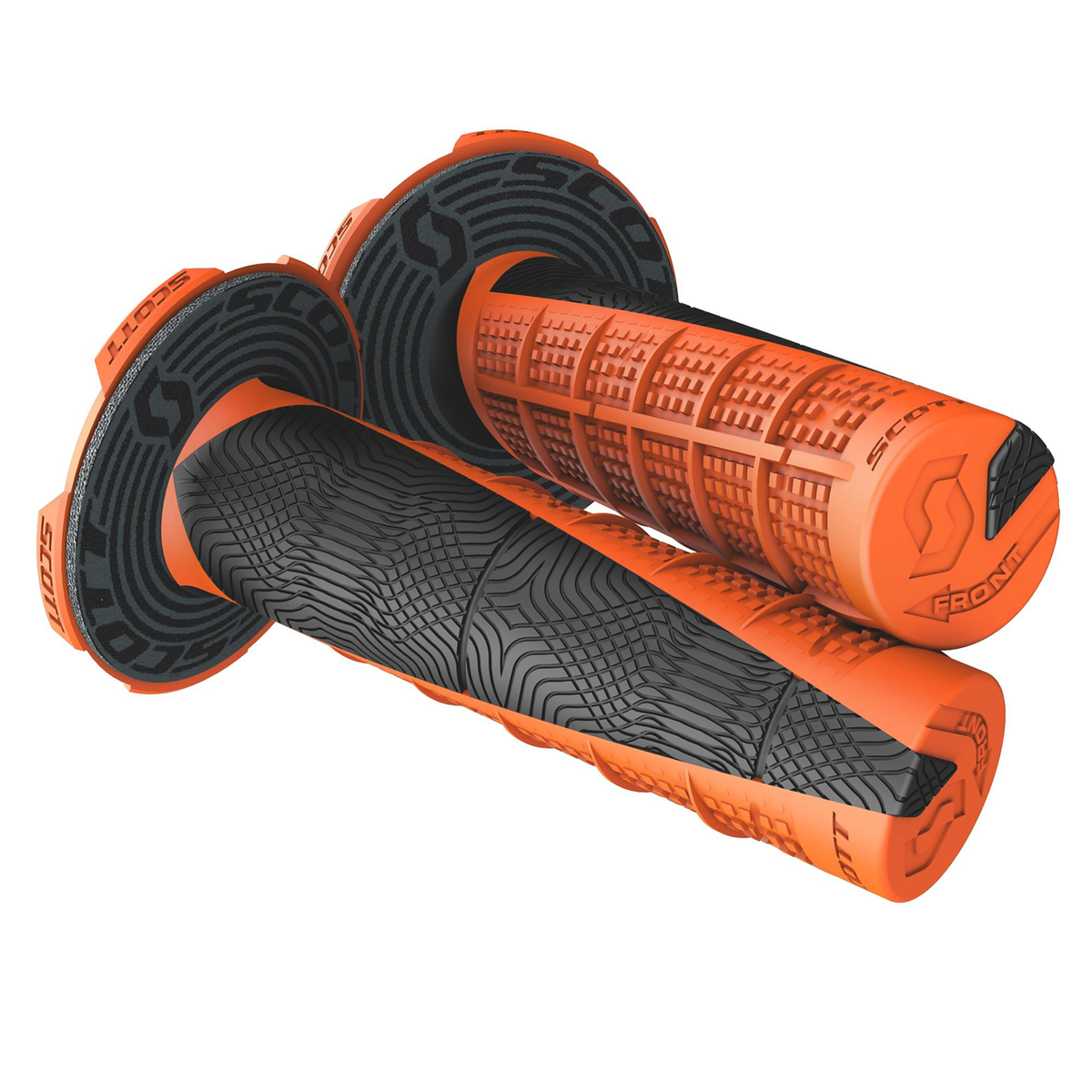 SCOTT Deuce Grips with Donut, Orange/Black, Part Number 2196275857