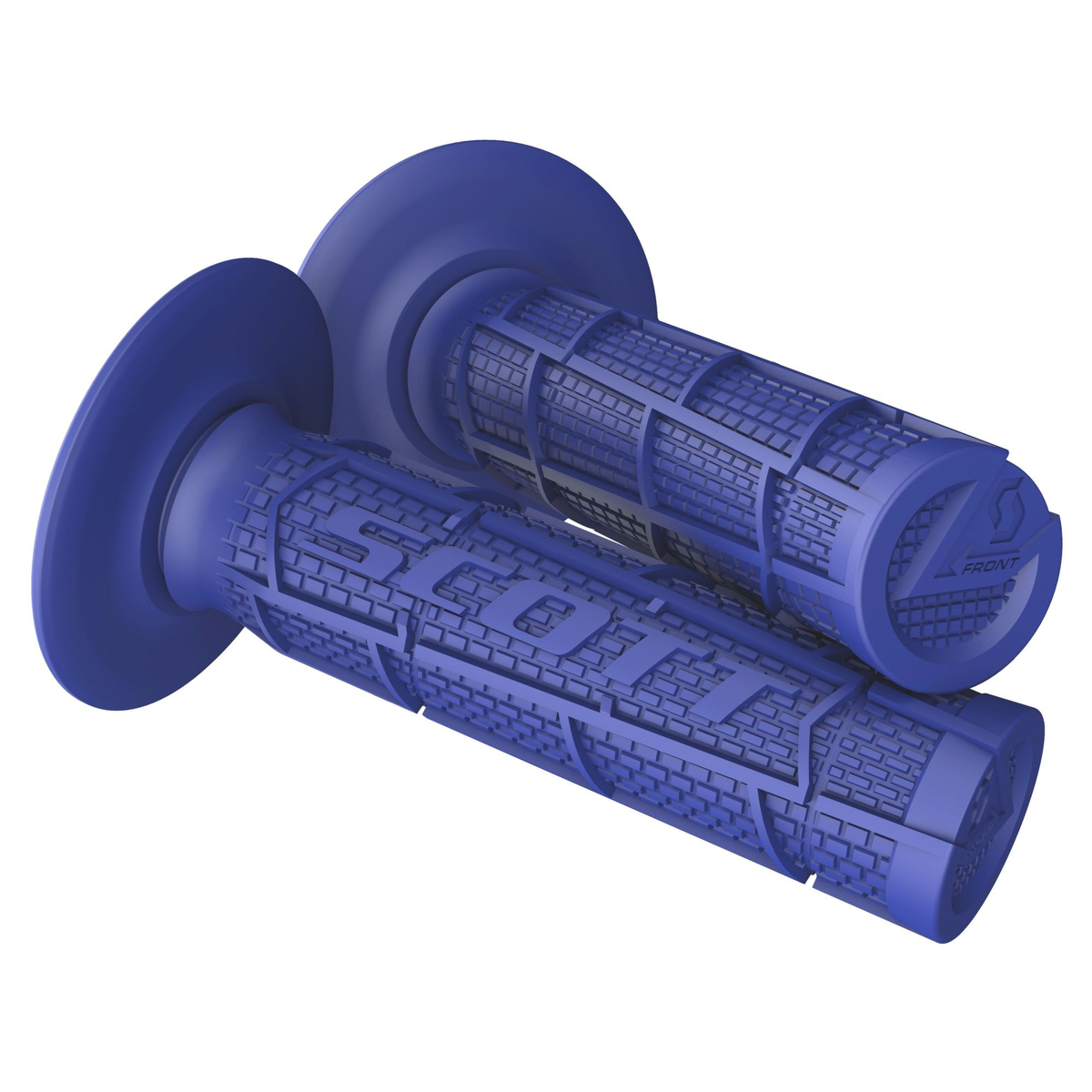 SCOTT Radial Full Waffle Grips, Blue – Part Number 2339250003