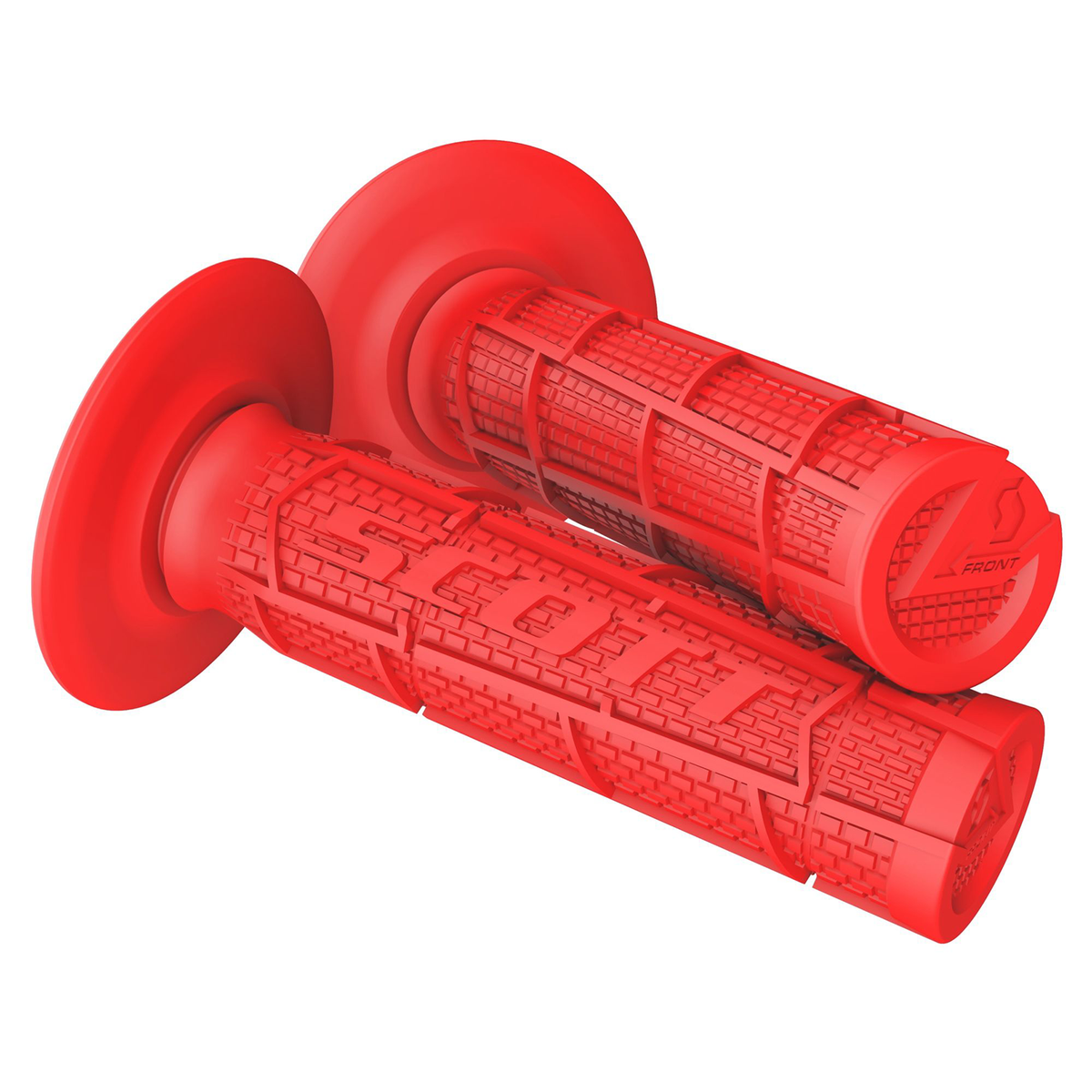 SCOTT Radial Full Waffle Grips Red 2339250004