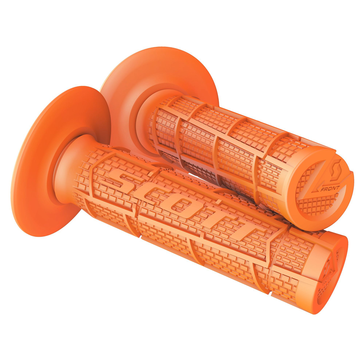 SCOTT Radial Full Waffle Grips, Orange – Part Number 2339250036