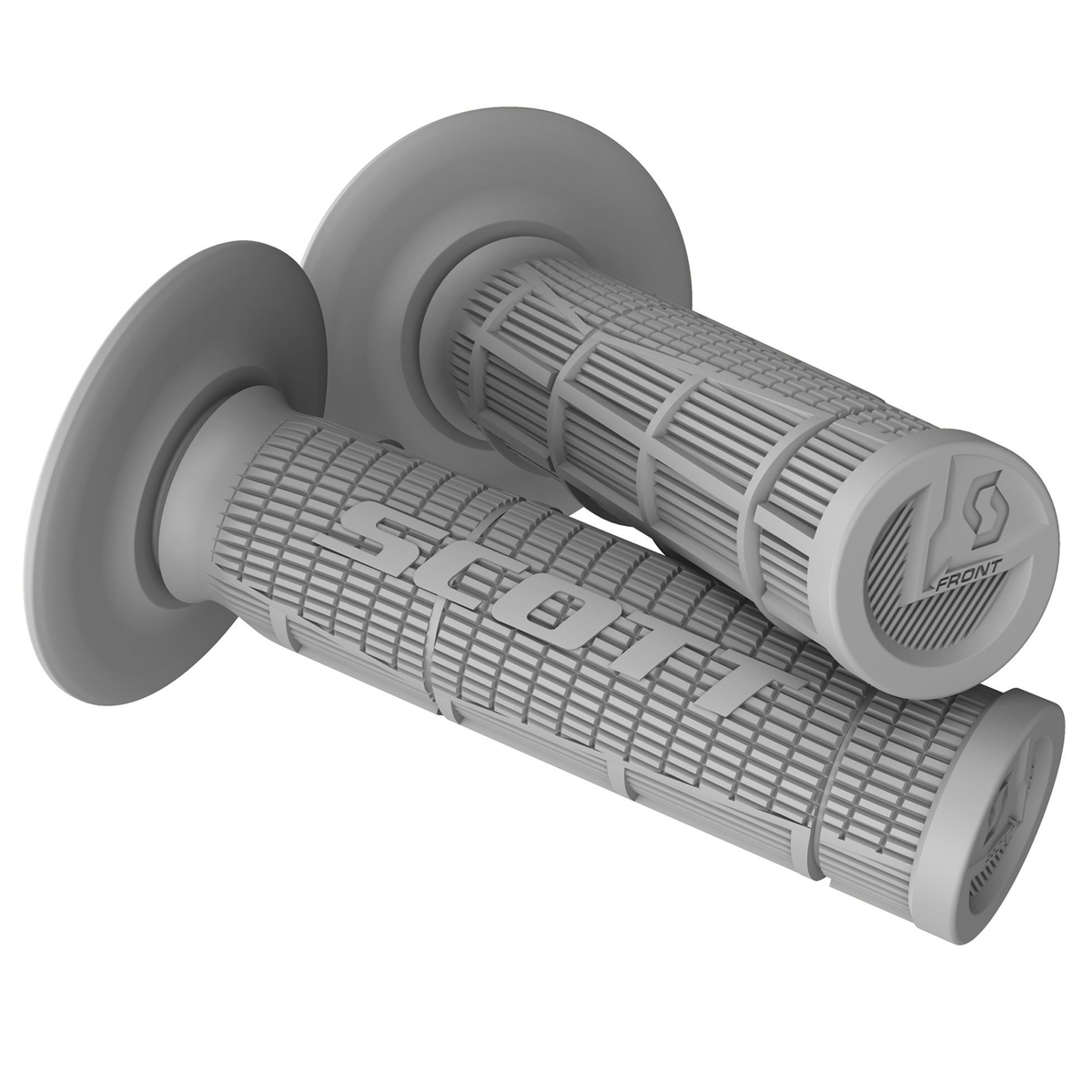 SCOTT Radial Half Waffle Grips Gray 2339270011